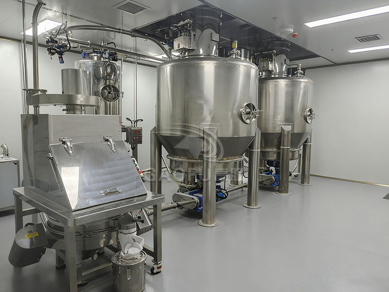 小食品面粉供料系統(tǒng) 小食品面粉供料系統(tǒng)客戶(hù)現(xiàn)場(chǎng)